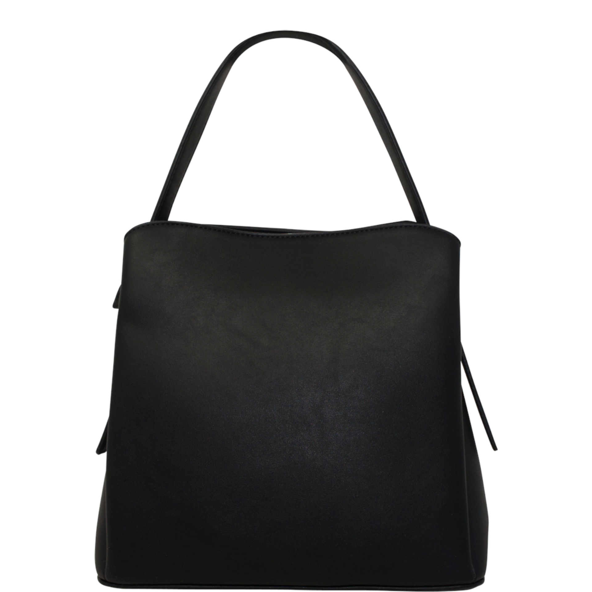 Alpini Multi Tone Striped Handbag – Black – The Clothesline Boutique